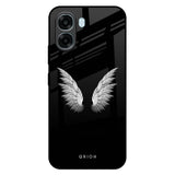White Angel Wings Oppo A6x 5G Glass Back Cover Online