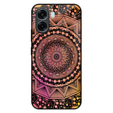 Floral Mandala Oppo A6x 5G Glass Back Cover Online