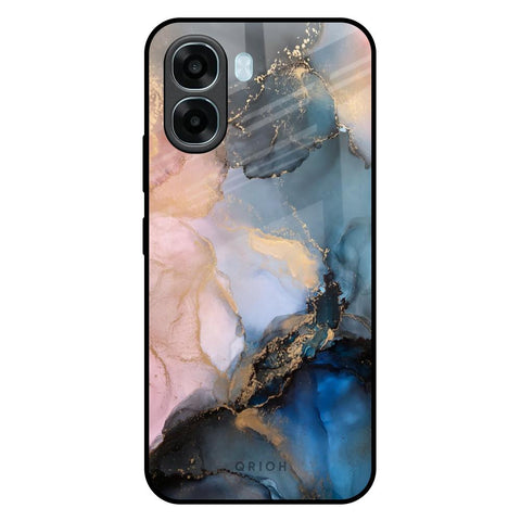 Marble Ink Abstract Oppo A6x 5G Glass Back Cover Online