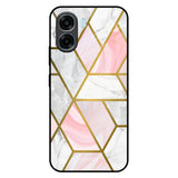 Geometrical Marble Oppo A6x 5G Glass Back Cover Online