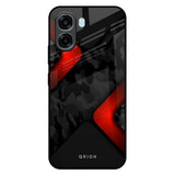 Modern Camo Abstract Oppo A6x 5G Glass Back Cover Online