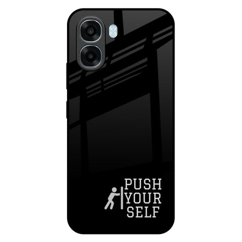 Push Your Self Oppo A6x 5G Glass Back Cover Online