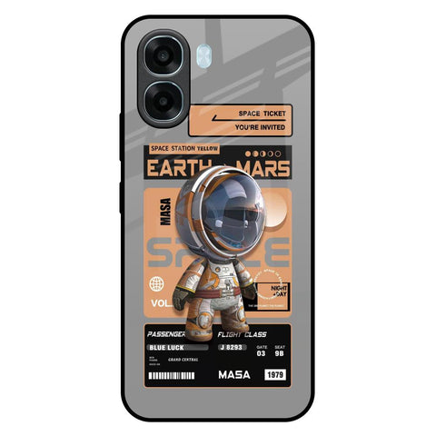 Space Ticket Oppo A6x 5G Glass Back Cover Online