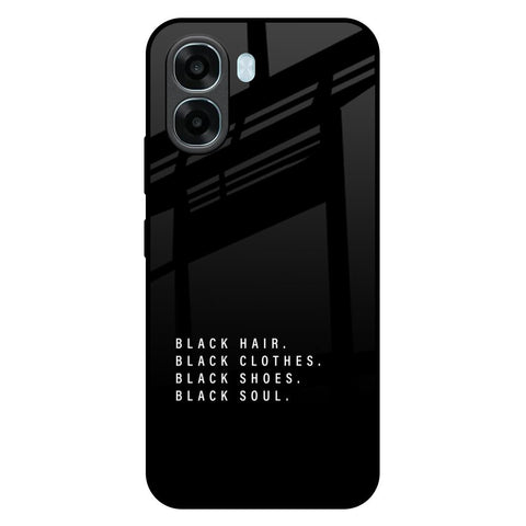 Black Soul Oppo A6x 5G Glass Back Cover Online