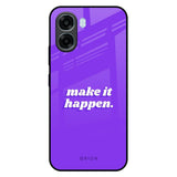Make it Happen Oppo A6x 5G Glass Back Cover Online