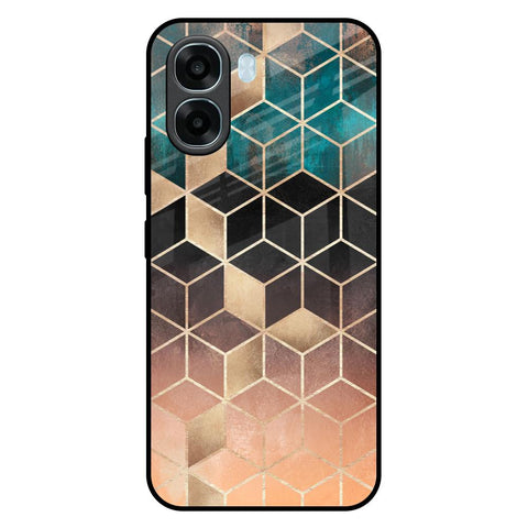 Bronze Texture Oppo A6x 5G Glass Back Cover Online