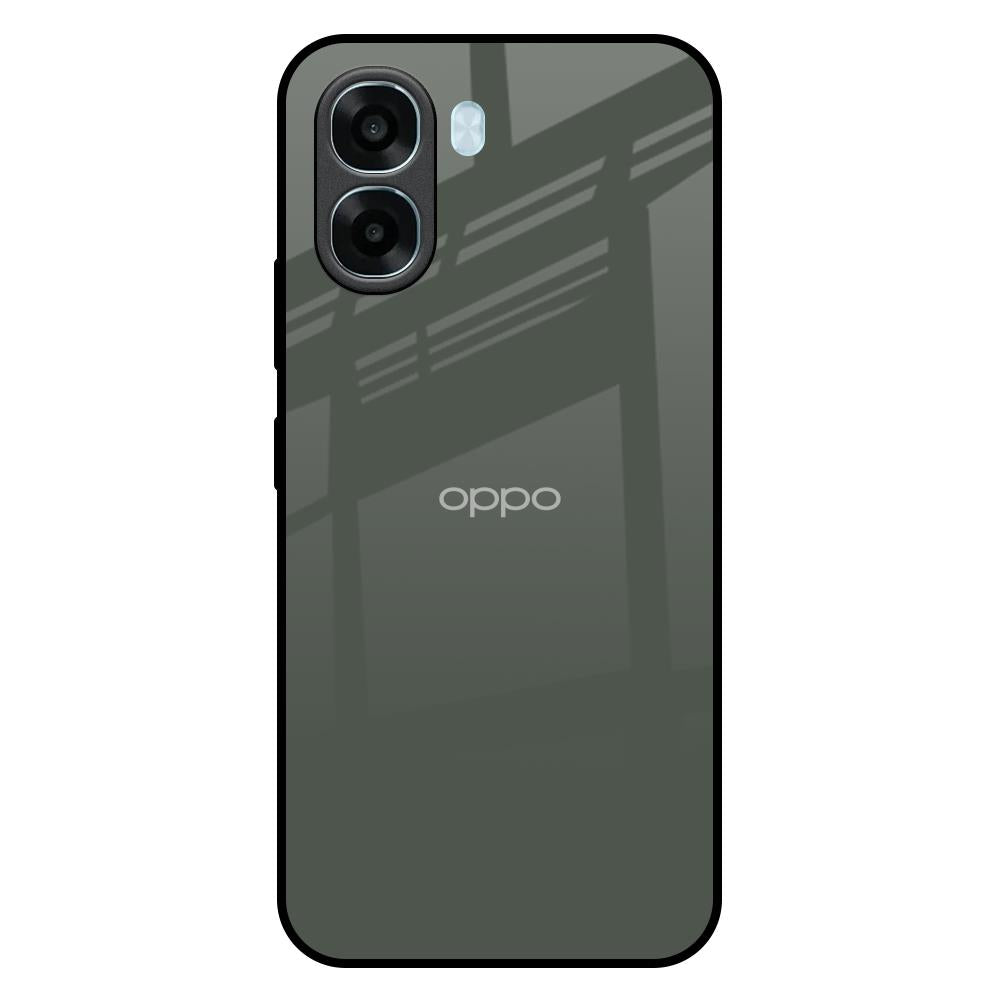 Charcoal Oppo A6x 5G Glass Back Cover Online