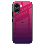 Wavy Pink Pattern Oppo A6x 5G Glass Back Cover Online