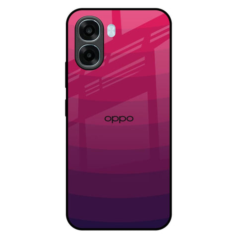 Wavy Pink Pattern Oppo A6x 5G Glass Back Cover Online