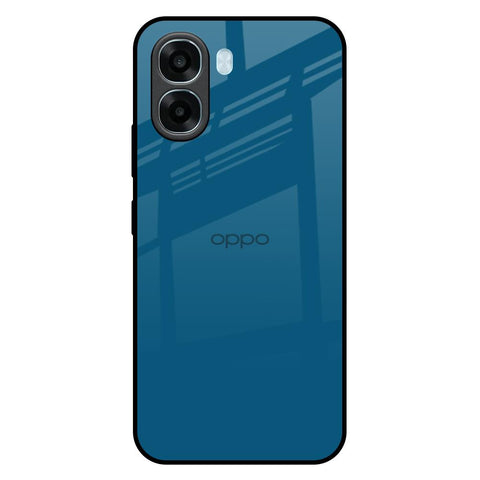 Cobalt Blue Oppo A6x 5G Glass Back Cover Online