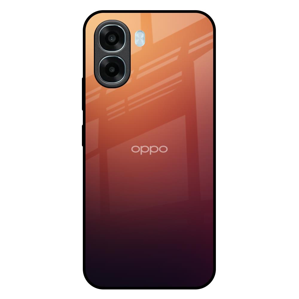 Sunset Background Oppo A6x 5G Glass Back Cover Online