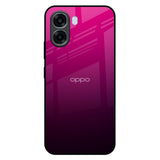 Purple Ombre Pattern Oppo A6x 5G Glass Back Cover Online
