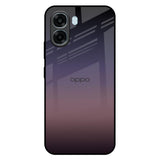 Grey Ombre Oppo A6x 5G Glass Back Cover Online