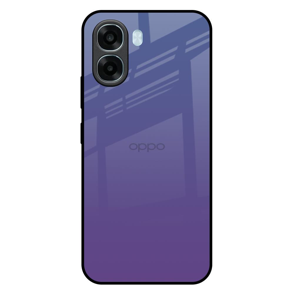 Indigo Pastel Oppo A6x 5G Glass Back Cover Online