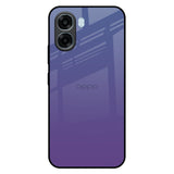 Indigo Pastel Oppo A6x 5G Glass Back Cover Online