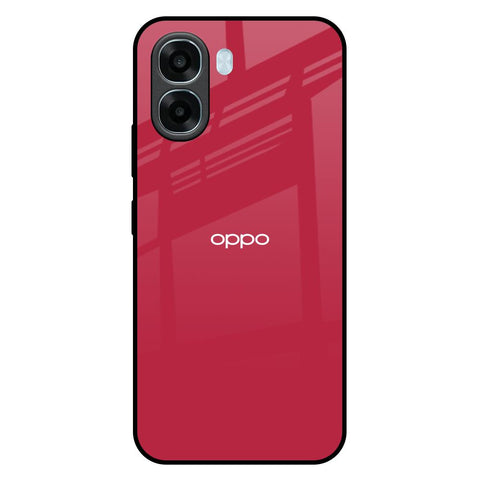 Solo Maroon Oppo A6x 5G Glass Back Cover Online