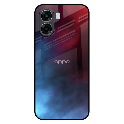 Smokey Watercolor Oppo A6x 5G Glass Back Cover Online