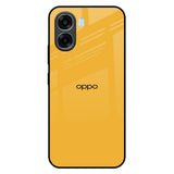 Fluorescent Yellow Oppo A6x 5G Glass Back Cover Online