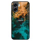 Watercolor Wave Oppo A6x 5G Glass Back Cover Online