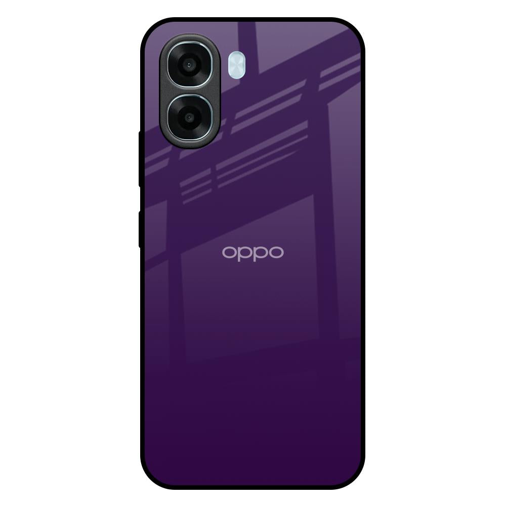 Dark Purple Oppo A6x 5G Glass Back Cover Online