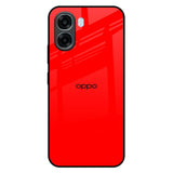 Blood Red Oppo A6x 5G Glass Back Cover Online