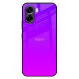 Purple Pink Oppo A6x 5G Glass Back Cover Online