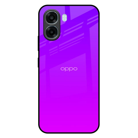Purple Pink Oppo A6x 5G Glass Back Cover Online