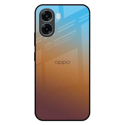 Rich Brown Oppo A6x 5G Glass Back Cover Online
