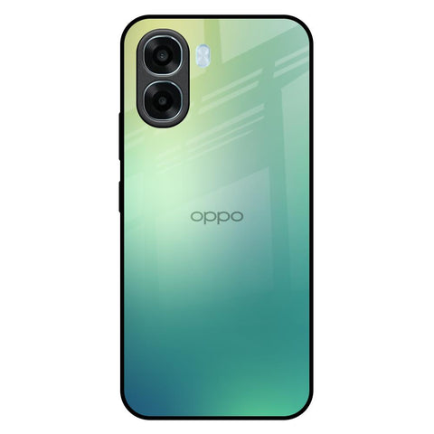 Dusty Green Oppo A6x 5G Glass Back Cover Online