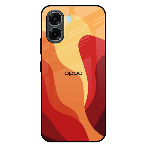 Magma Color Pattern Oppo A6x 5G Glass Back Cover Online