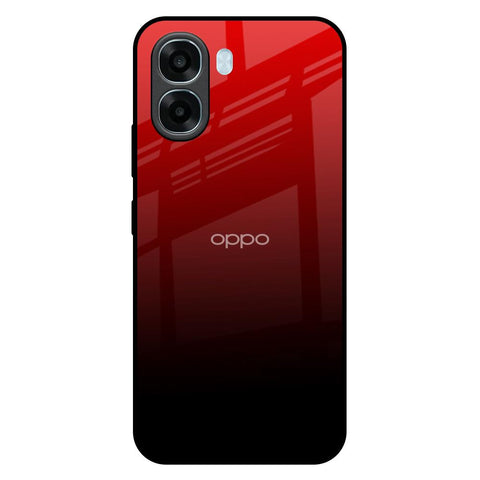 Maroon Faded Oppo A6x 5G Glass Back Cover Online