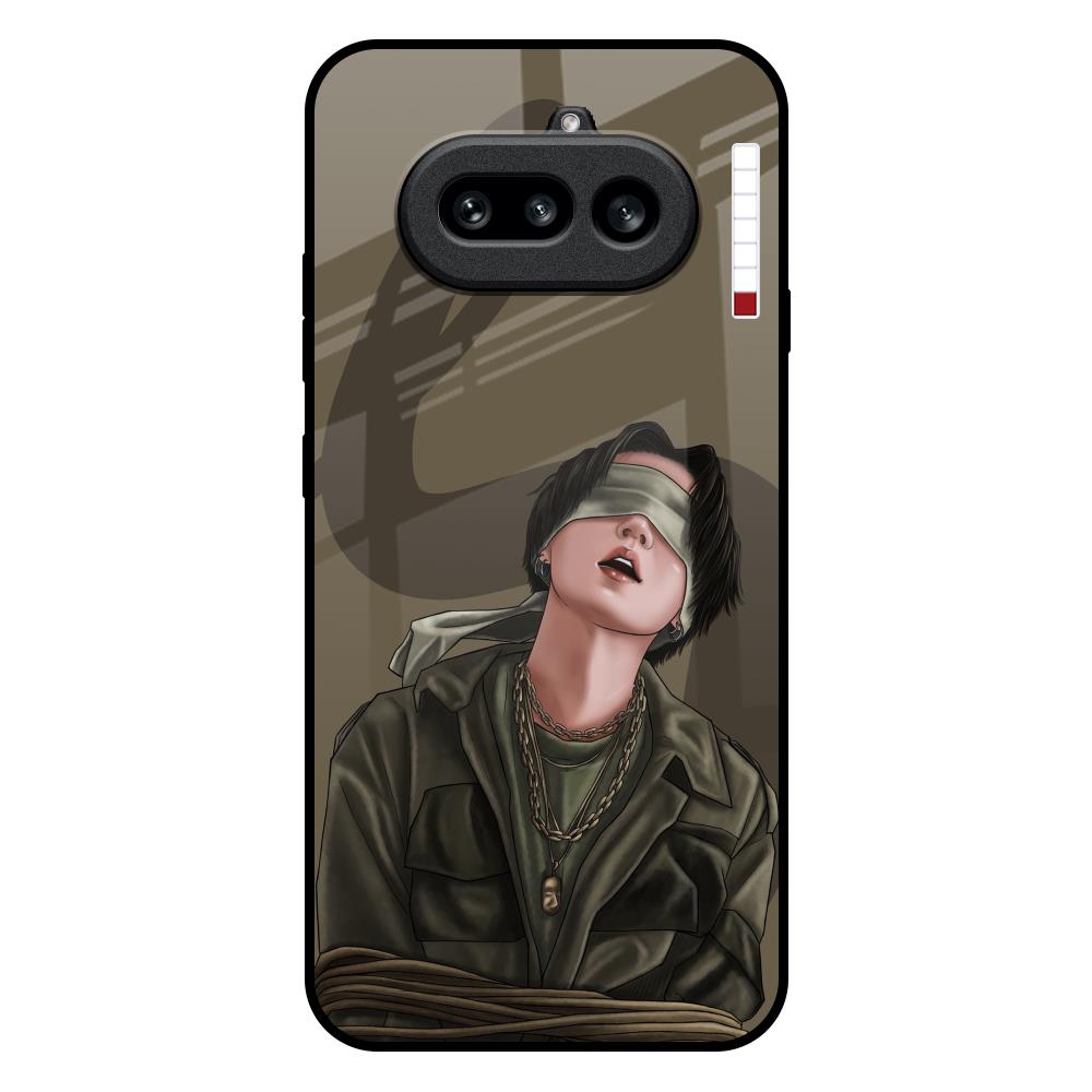 Blind Fold Nothing Phone 4a 5G Glass Back Cover Online
