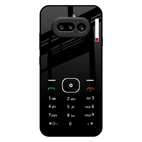 Classic Keypad Pattern Nothing Phone 4a 5G Glass Back Cover Online