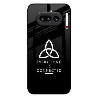 Everything Is Connected Nothing Phone 4a 5G Glass Back Cover Online