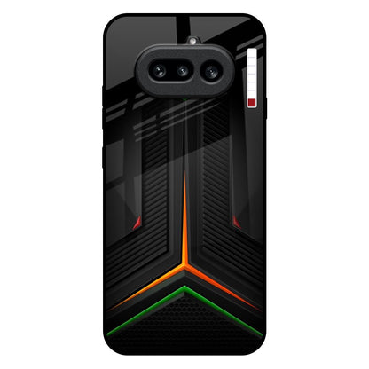 Modern Ultra Chevron Nothing Phone 4a 5G Glass Back Cover Online