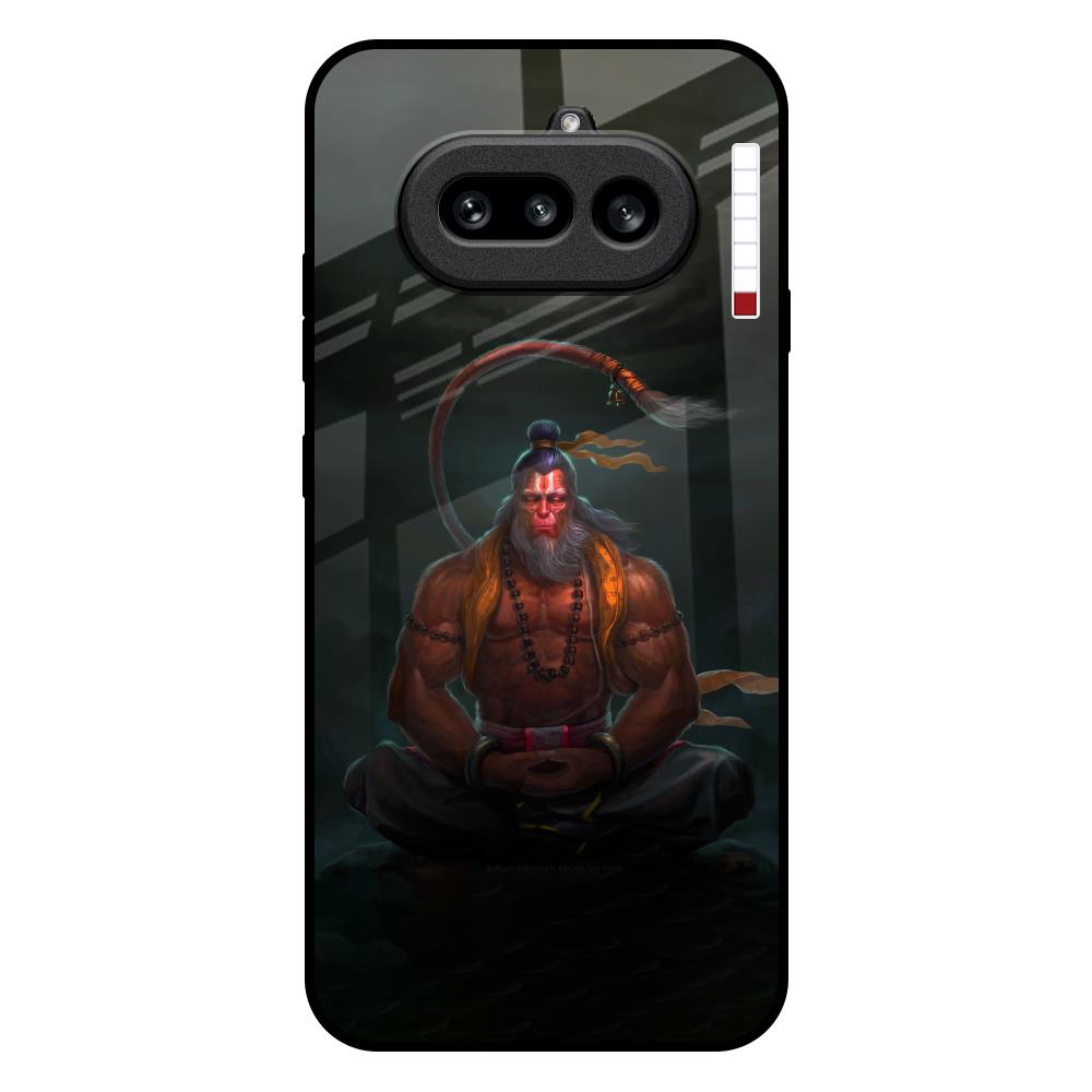 Lord Hanuman Animated Nothing Phone 4a 5G Glass Back Cover Online