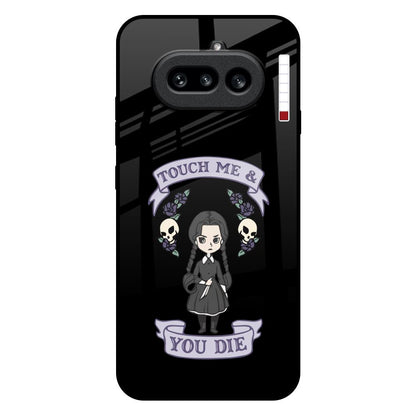 Touch Me & You Die Nothing Phone 4a 5G Glass Back Cover Online