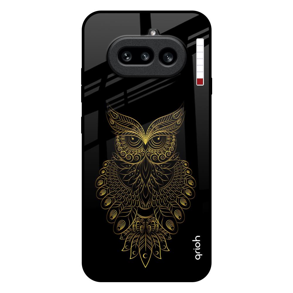 Golden Owl Nothing Phone 4a 5G Glass Back Cover Online