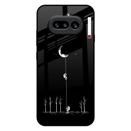 Catch the Moon Nothing Phone 4a 5G Glass Back Cover Online
