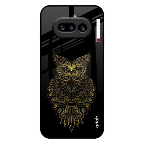 Golden Owl Nothing Phone 4a 5G Glass Back Cover Online