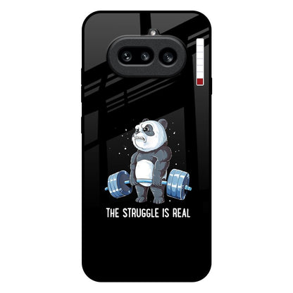 Real Struggle Nothing Phone 4a 5G Glass Back Cover Online