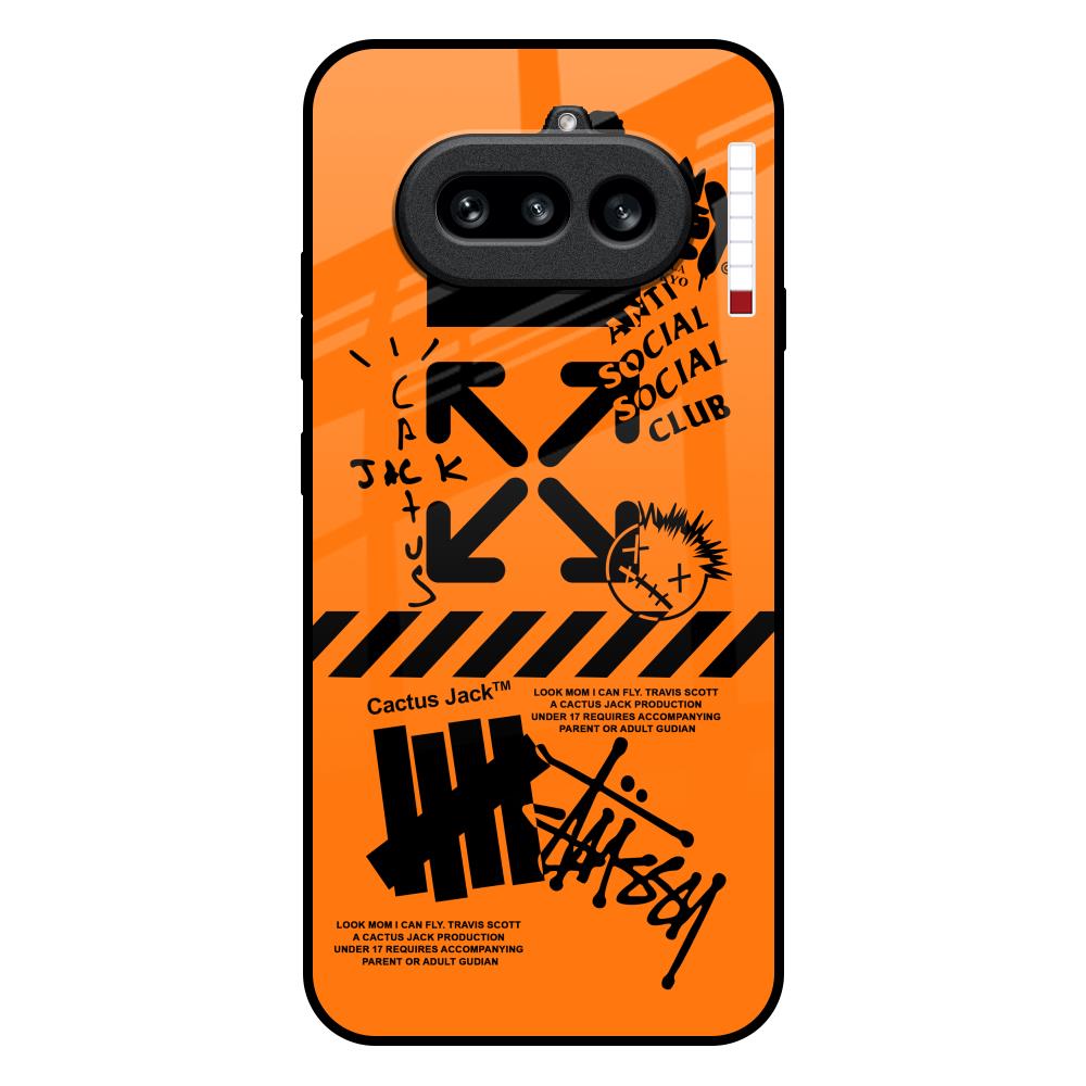 Anti Social Club Nothing Phone 4a 5G Glass Back Cover Online