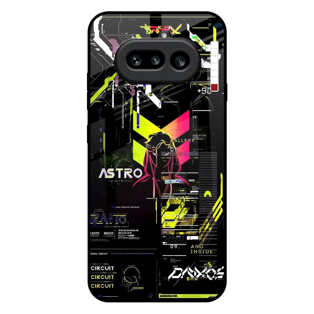 Astro Glitch Nothing Phone 4a 5G Glass Back Cover Online