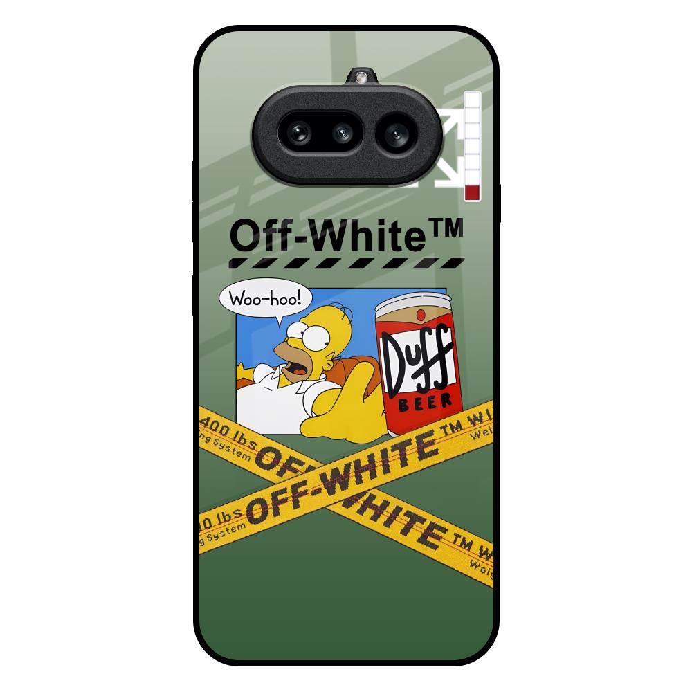 Duff Beer Nothing Phone 4a 5G Glass Back Cover Online