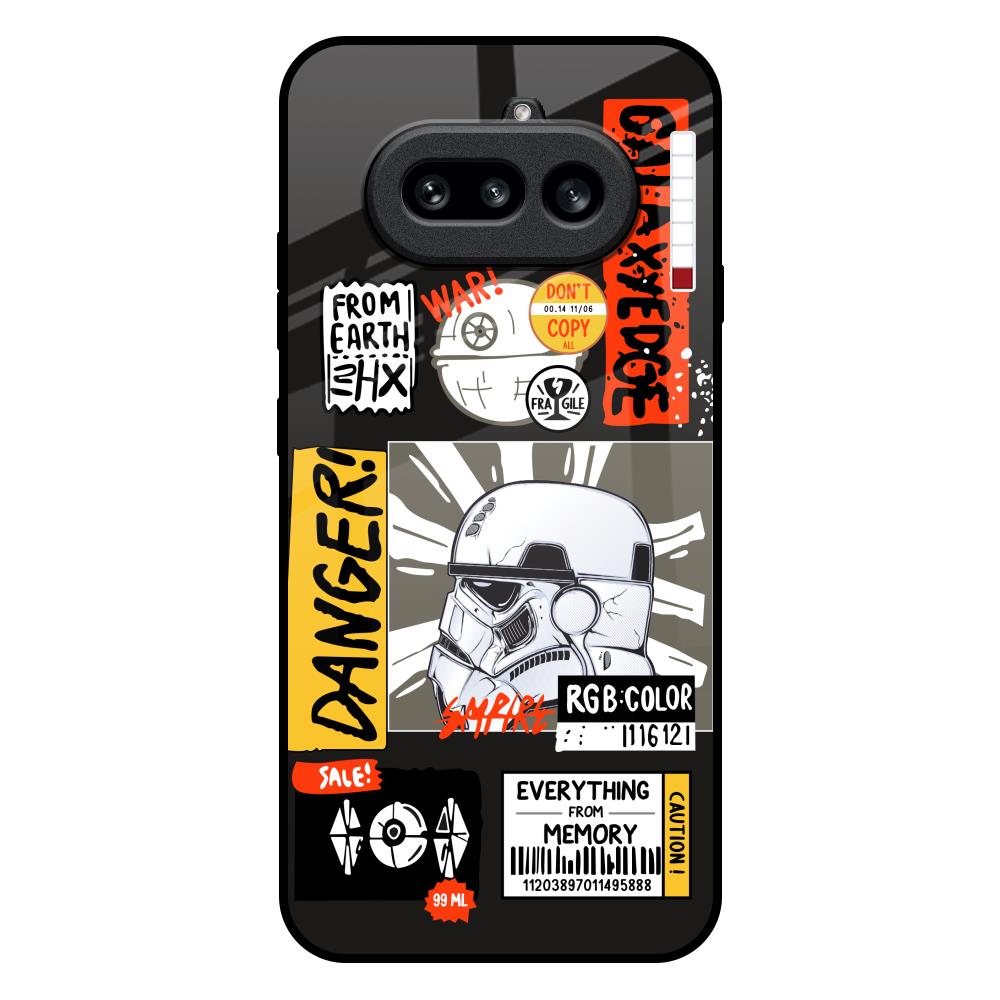 Galaxy Edge Nothing Phone 4a 5G Glass Back Cover Online
