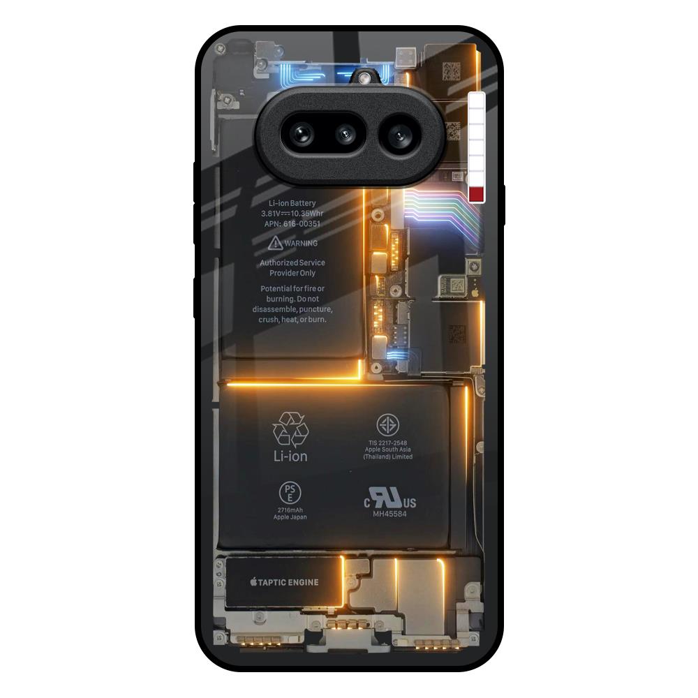 Glow Up Skeleton Nothing Phone 4a 5G Glass Back Cover Online