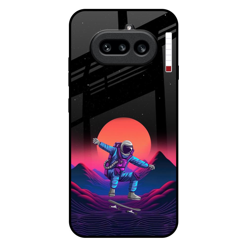 Retro Astronaut Nothing Phone 4a 5G Glass Back Cover Online
