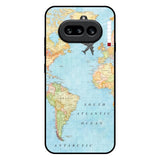 Travel Map Nothing Phone 4a 5G Glass Back Cover Online