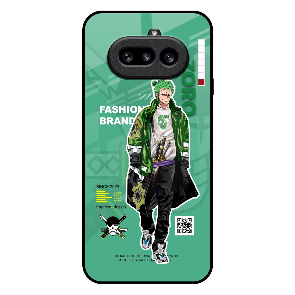 Zoro Bape Nothing Phone 4a 5G Glass Back Cover Online
