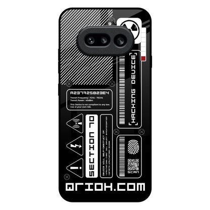Futuristic Art Nothing Phone 4a 5G Glass Back Cover Online